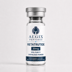 Aegis Peptides Retatrutide 20mg Vial